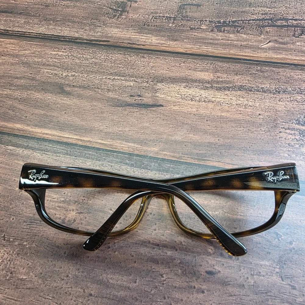 Ray-Ban RB 4119 710/71 3N Dark Havana Tortoise Wrap Sunglasses Italy 3501